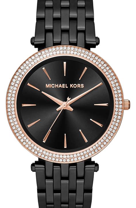 michael kors darci round bracelet watch